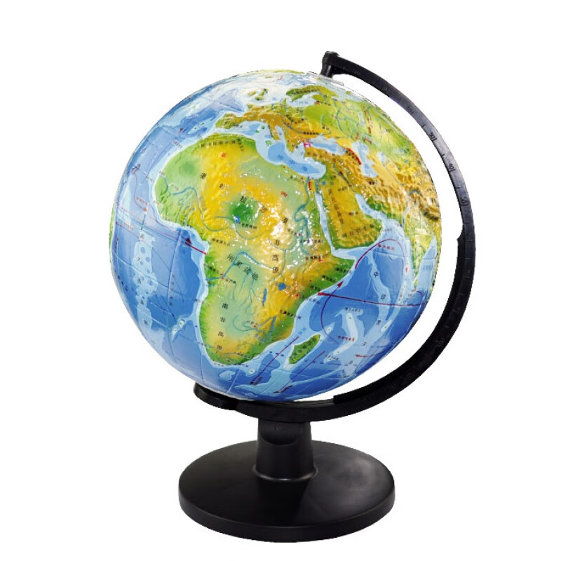 立体地形地球仪 地理实验教学的凹凸之道